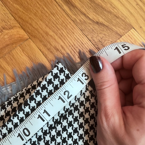 Sezane Clara Pants In Black Houndstooth Print Size 2 34 - Picture 5 of 7